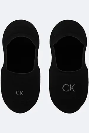 Calvin Klein 2er-Pack No-show-Socken aus weicher, glänzender Baumwolle