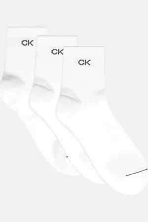 Calvin Klein 3er-Pack halbhohe Crew-Socken aus weich gekämmter Baumwolle