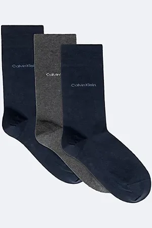 Calvin Klein 3er-Pack Crew-Socken aus weich gekämmter Baumwolle