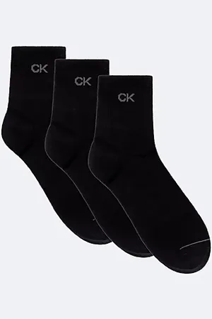Calvin Klein 3er-Pack halbhohe Crew-Socken aus weich gekämmter Baumwolle