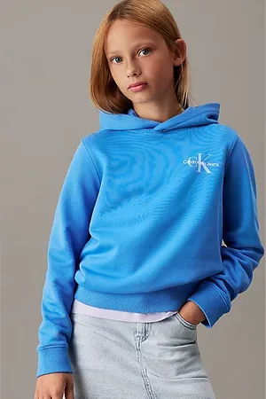 Calvin Klein Logo-Hoodie aus Frottee für Kinder