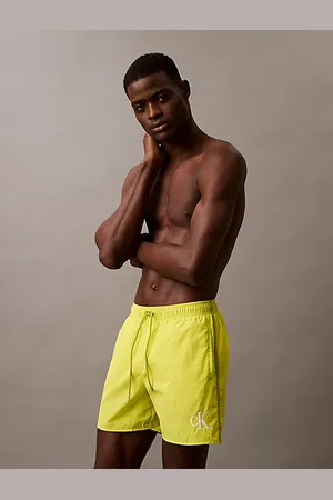 Calvin Klein Medium Badeshorts mit Tunnelzug - CK Monogram