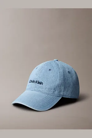 Calvin Klein Denim-Kappe mit Logo
