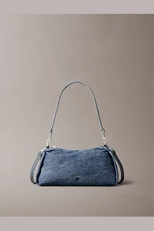 Calvin Klein Kleine Denim-Schultertasche