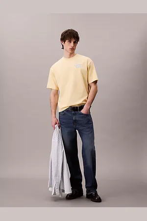 Calvin Klein Lässiges T-Shirt mit Schriftzug-Logo-Grafik