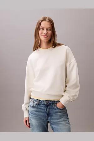 Calvin Klein Baumwoll-Frottee-Sweatshirt
