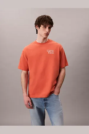 Calvin Klein Lässiges T-Shirt mit Schriftzug-Logo-Grafik