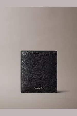 Calvin Klein Dreifach faltbares RFID-Lederportemonnaie