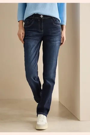 CECIL Damen Jeans im Slim Fit in , Gr: 25