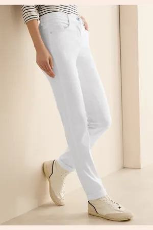 CECIL Damen Slim Fit Jeans in , Gr: 25