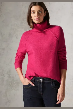 CECIL Rollkragenpullover, mit Rippbündchen