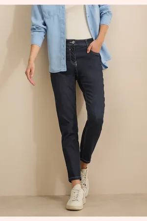 CECIL Damen Straight Leg Jeans in , Gr: 25