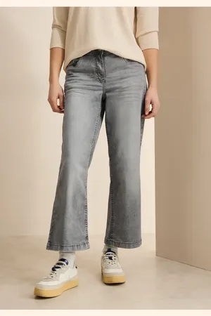 CECIL Damen Wide Leg Jeans in , Gr: 25