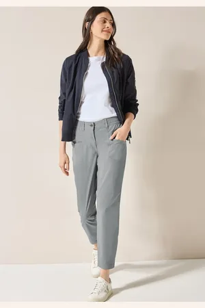 CECIL Damen Papertouch Hose in , Gr: XXL
