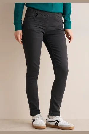CECIL High-waist-Jeans »Style Vicky«, im Used Look