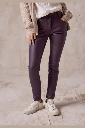 CECIL Lederimitathose »SCARLETT«, im Five-Pocket Style