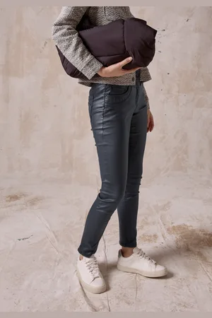 CECIL Lederimitathose »SCARLETT«, im Five-Pocket Style