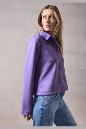 CECIL Damen Jacke im Velours-Look in , Gr: L