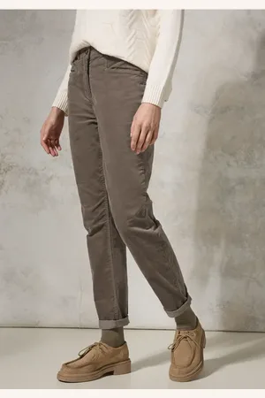 CECIL Damen Hose im Velvet-Look in , Gr: 26