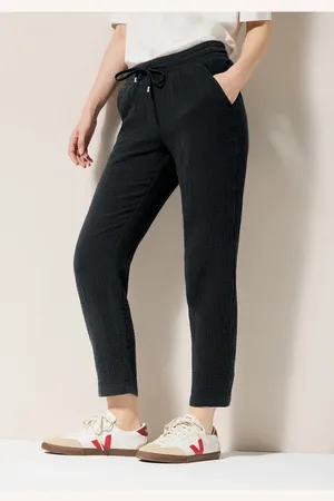 CECIL Damen Musselin Hose in , Gr: XXL