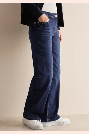 CECIL Damen Wide Leg Jeans in , Gr: 26
