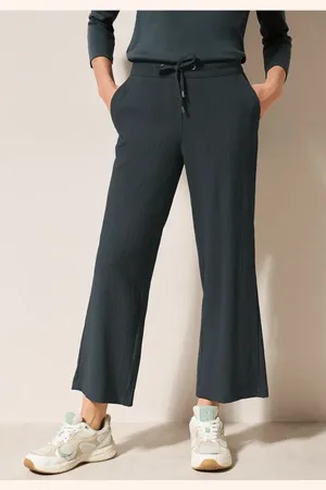 CECIL Damen Wide Leg Strukturhose in , Gr: XXL