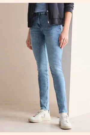 CECIL Damen Jeans im Slim Fit in , Gr: 25
