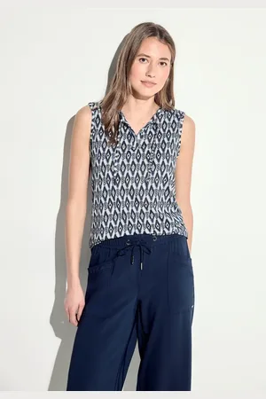 CECIL Damen Sommer Print Top in , Gr: XL