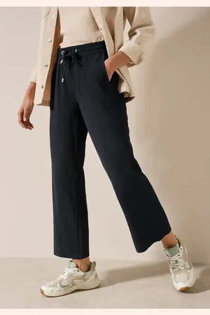 CECIL Damen Wide Leg Strukturhose in , Gr: XXL
