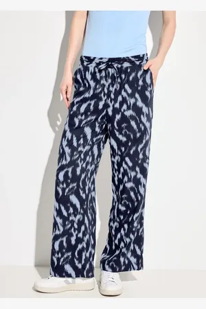 CECIL Damen Culotte Hose mit Muster in , Gr: XXL