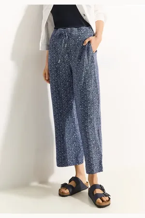 CECIL Damen Culotte Print Hose in , Gr: XXL