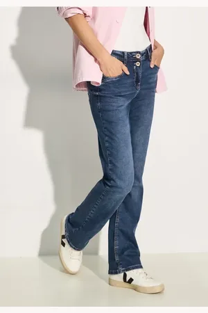 CECIL Damen Bootcut Leg Jeans in , Gr: 25