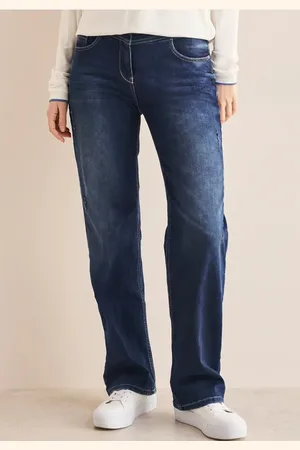 CECIL Damen Wide Leg Jeans in , Gr: 26