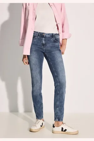 CECIL Damen Jeans im Slim Fit in , Gr: 27