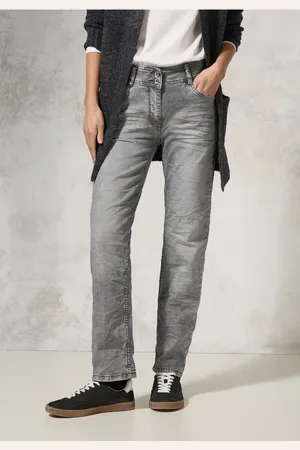 CECIL Damen Straight Leg Jeans in , Gr: 32