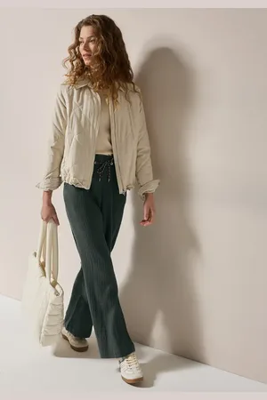 CECIL Damen Wide Leg Musselin Hose in , Gr: XXL