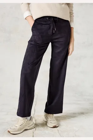 CECIL Damen Hose in Velours-Optik in , Gr: XXL
