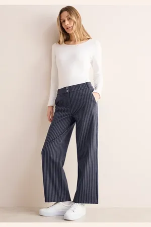 CECIL Damen Gestreifte Wide Leg Hose in , Gr: XXL