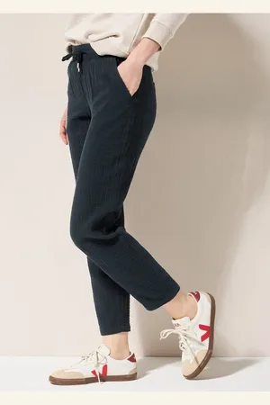 CECIL Damen Musselin Hose in , Gr: XXL
