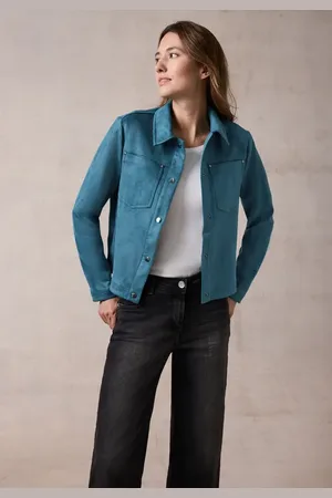 CECIL Damen Jacke im Velours-Look in , Gr: L