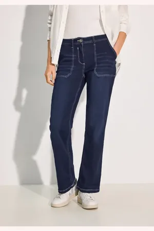 CECIL Damen Jeans Loose Fit in , Gr: 30