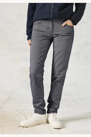 CECIL Damen Bedruckte Hose in , Gr: 26