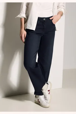 CECIL Damen Wide Leg Jeans in , Gr: 25