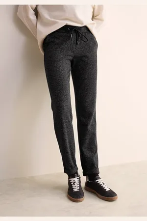 CECIL Damen Hose in Two-Tone-Optik in , Gr: XXL