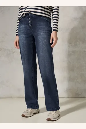 CECIL Damen Wide Leg Jeans in , Gr: 27