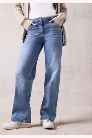 CECIL Damen Wide Leg Jeans in , Gr: 30
