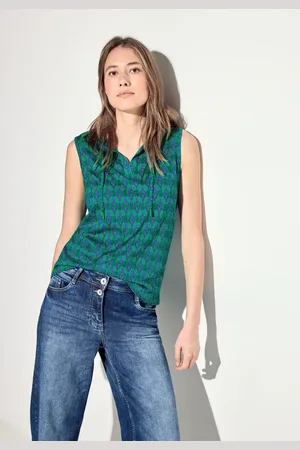 CECIL Damen Sommer Print Top in , Gr: XL