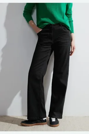 CECIL Damen Loose Fit Jeans in , Gr: 28