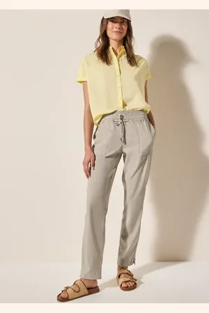 CECIL Damen Casual Fit Hose in , Gr: XXL