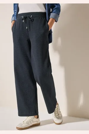 CECIL Damen Wide Leg Hose mit Struktur in , Gr: XXL
